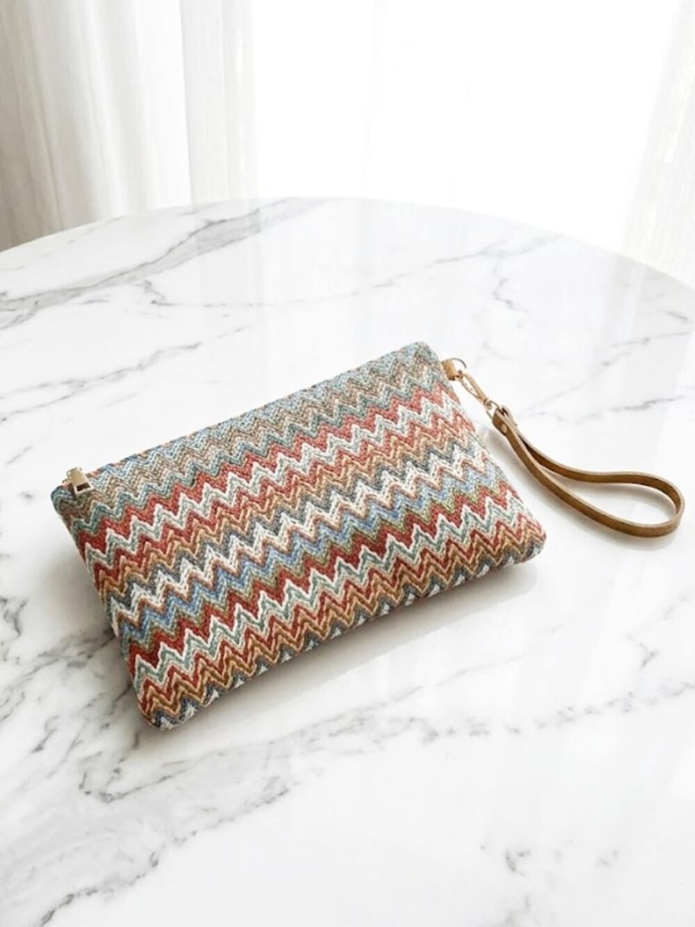 Ladies Crochet Clutch Bag